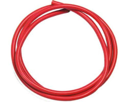 16 Awg Silver Wire Set Red 90cm photo