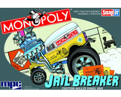 Monopoly Jail Breaker Custom Willys Panel Snap1:25 photo