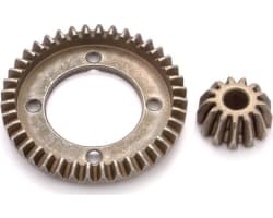 Differential Bevel Gear Set 40/13 Tooth Quantum Mt Xt Mt Flu photo