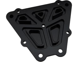 Aluminum Front or Rear Bumper Mounting Plate photo