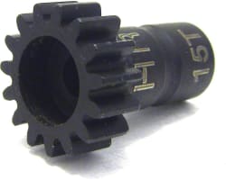 Mod 1 Long Shank 5mm Bore 15t Pinion Gear photo