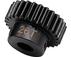 26t Steel Mod 1 Pinion Gear 8mm Bore photo