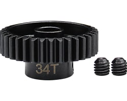 34t Steel Mod 1 Pinion Gear 8mm Bore photo