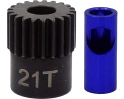 21t Steel 48p Pinion Gear 5mm or 1/8 photo