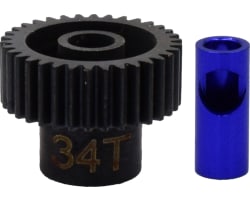 34t Steel 48p Pinion Gear 5mm & 1/8 photo