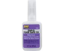 Zap Adhesives Zap-O Odorless Ca+ Foam Safe Glue .7 Oz photo