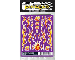 Dry Transfer Decals Blazin Flames photo