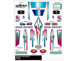 Stick-On Decals Road Rocket photo