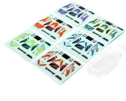 Axis T Body Proline OE Spoiler Stickers Clear: Micro-T photo