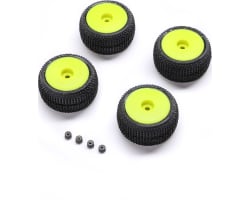 Blockade Tire Proline OE Wheel Yellow Mounted: Micro-T photo