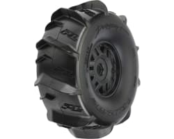 Dumont Paddle Mounted on Black Wheels Mojave F/R (2) photo