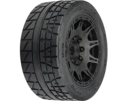 Menace HP Tire Front/Rr 5.7 Mounted 24mm Black Raid 2 photo