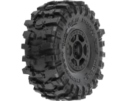 1:10 Baja ProX G8 F/R 1.9 Mounted 12mm Black Holcomb 2 photo