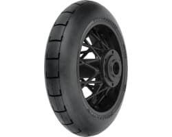 1/4 Supermoto Tire Rear Mounted Black Wheel: PM-MX photo
