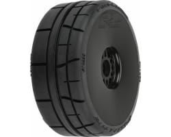 Menace HP BELTED Speed Run 1:8 Tires Mounted on Mach 10 Black 17 photo