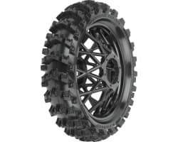Dunlop Geomax MX14 V2 Bead CR4 Rear Tire MTD Bullyspoke Black: P photo