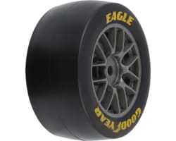 Goodyear Eagle Soft Tire F/R MTD Grey for Losi NASCAR Race Car 4 photo