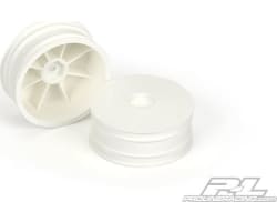 Velocity 2.2 Inch Hex Front White Wheels W/12mm Hex (2) photo