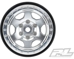 Crestline 1.9 Aluminum Bead-Loc wheels Crawler F/R Pair photo