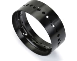 Pro-Spec Aluminum Rear Rim Black: Promoto-SM photo