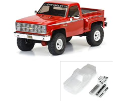 1982 Chevy K-10 Clear Body Set w/Scale Molded Accs photo