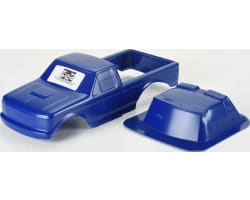 Pre-Cut/Pre-Painted Brunt Blue Body for Losi Mini LMT photo