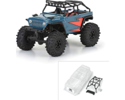2004 J33P LJ Clear Body with Trail Cage for Axial SCX24 photo