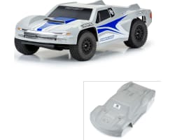 Pre-Cut Sector Tough-Color Gray Body for ARRMA Fury photo