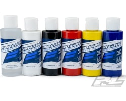 Primary Colors RC Body Airbrush Paint Set 6 Pack 2oz photo