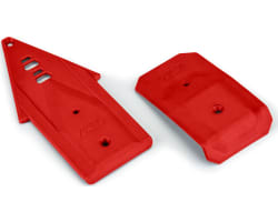 Bash Armor F/R Skid Plates Red for ARRMA 3S Vehicles ($14.99) photo