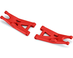 Bash Armor Front Suspension Arms Red for ARRMA 3S Vehicles photo