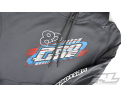 Pro-Line Energy Dark Smoke Gray Hoodie Sweatshirt - X-Large photo
