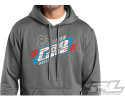 Pro-Line Energy Dark Smoke Gray Hoodie Sweatshirt - X-Large photo