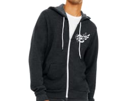 Pro-Line Wings Gray Zip-Up Hoodie - Large photo