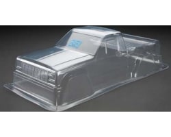 J33P Comanche Full Bed Clear Body 12.3 inch Wheelbase Crawler photo