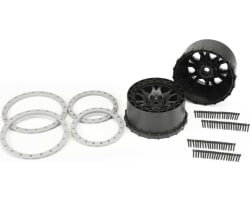 Impulse Pro-Loc Black Wheels w/Stone Gray Rings photo