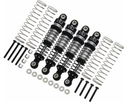 Threaded Aluminum Shocks Full Set Ascent 18 photo