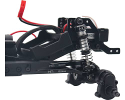 Threaded Aluminum Shocks Full Set Ascent 18 photo