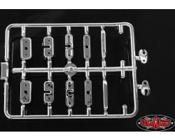 Rc4WD Chevy Blazer Chrome Handles and LED Holder Parts Tree photo