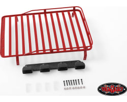 Roof Rack w/Light Pods 1/18 Gelande D90 Red photo