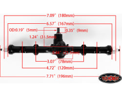 The Ultimate Scale 1.9 Yota Cast Straight Rear Axles photo