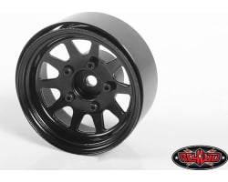 OEM Stamped Steel 1.55 Beadlock Wheels (Black) (4) photo