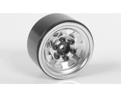 Stamped Steel 1.0 Stock Beadlock Wheels (Chrome) photo