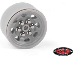 OEM Plastic 0.7 Beadlock Wheels (Grey) photo