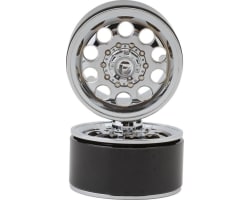 Fuel Off-Road 1.9 Ff31 1/10 Front Beadlock Wheels (Chrome) (2) photo