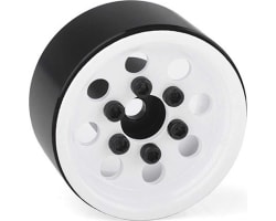 Stamped Steel 1.0 Pro8 Beadlock Wheels White photo