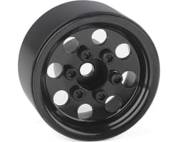 Stamped Steel 1.0 Pro8 Beadlock Wheels Black photo