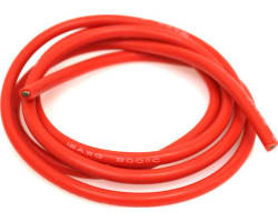 12 Gauge Silicone Wire 3 Red photo