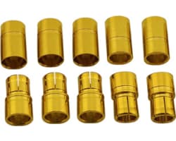 8mm Gold Plated Banana Plugs Male & Female 5 Pair photo