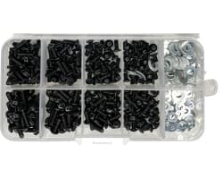 1/10 High Strength Steel Screw Assortment Box for RC Car 300 pie photo